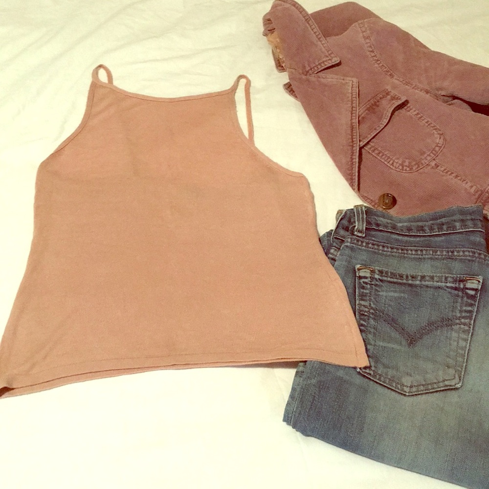 Benetton pink top